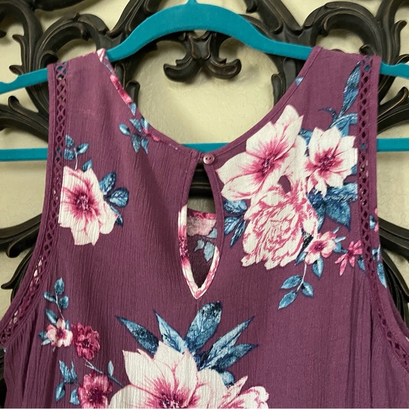 Pink Rose Tank Top Size Large - Picture 4 of 10